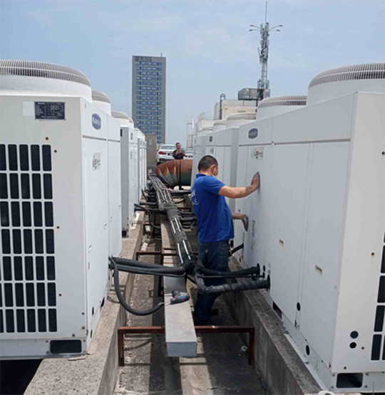 威宁中央空调制热和不制冷系统维修方法